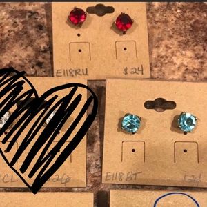 Chloe&Isabel Birthstone Stud Set of 2 Pairs